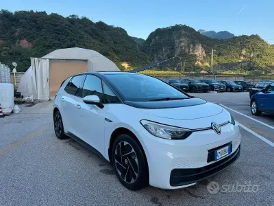 Usata VW ID.3 Pro 69 kW (95 CV) 2022 Bianco Utilitaria