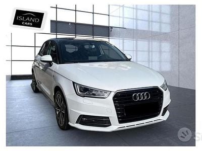 Usata Audi A1 S-Line 125 CV (91 kW) 2017 Bianco Berlina