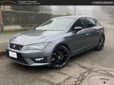 Usata Seat Leon FR 184 CV (135 kW) 2014 Grigio Berlina