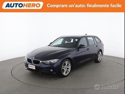 Usata BMW 318 Advantage 150 CV (110 kW) 2016 Blu Station wagon