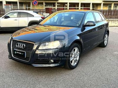 Usata Audi A3 Attraction 102 CV (75 kW) 2010 Verde Utilitaria