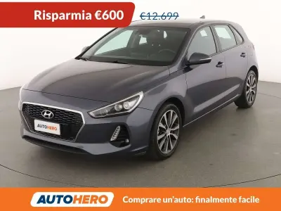 Begagnad Hyundai i30 110 HK (80 kW) 2018 Grå Halvkombi