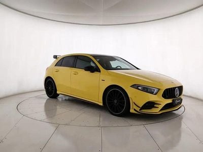 Usata Mercedes A200 Premium 150 CV (110 kW) 2021 Giallo Berlina