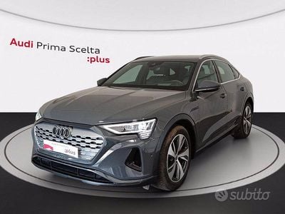 Usata Audi Q8 Sportback e-tron Advanced 250 kW (340 CV) 2023 Grigio magnete SUV
