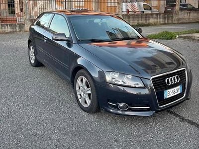Usata Audi A3 90 CV (66 kW) 2010 Grigio Utilitaria