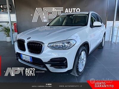 Usata BMW X3 Advantage 190 CV (139 kW) 2020 Bianco SUV