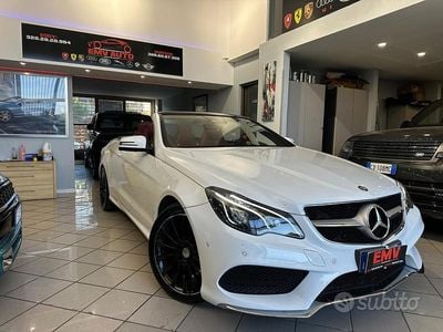 Usata Mercedes E220 Premium 170 CV (125 kW) 2014 Bianco Cabrio