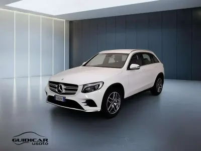 Usata Mercedes GLC250 Premium 204 CV (150 kW) 2018 Bianco SUV