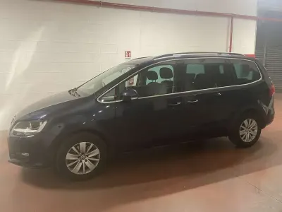 Usata VW Sharan Highline 140 CV (102 kW) 2015 Blu Monovolume