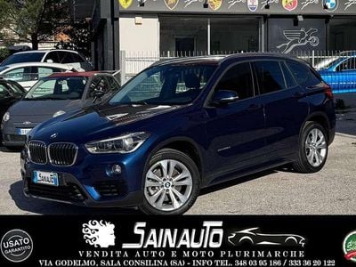 Usata BMW X1 Sport Line 190 CV (139 kW) 2016 Blu/azzurro SUV