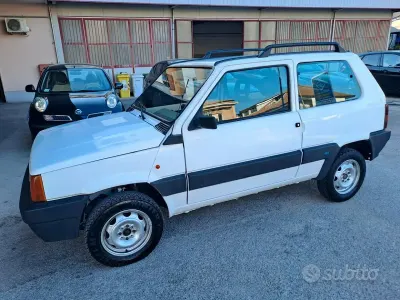 Usata Fiat Panda 4x4 Trekking 54 CV (39 kW) 2000 Bianco Utilitaria