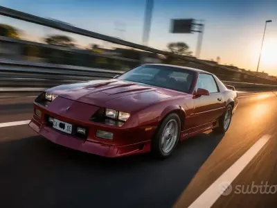 Usata Chevrolet Camaro 211 CV (155 kW) 1991 Rosso Coupé