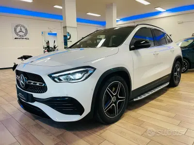 Usata Mercedes A200 AMG line 150 CV (110 kW) 2021 Bianco Berlina