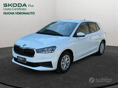Usata Skoda Fabia Ambition 80 CV (58 kW) 2023 Bianco Utilitaria