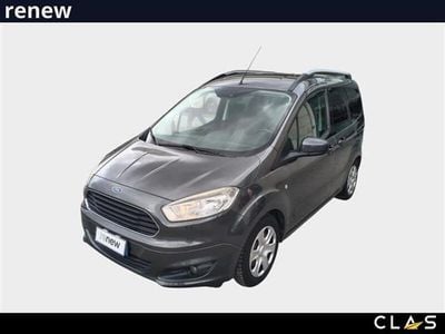 Usata Ford Tourneo Courier 100 CV (73 kW) 2016 Grigio scuro Monovolume