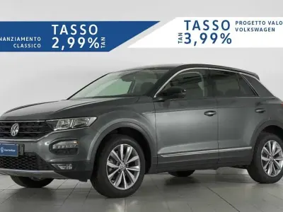 Usata VW T-Roc Style 150 CV (110 kW) 2019 Grigio SUV