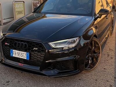 Usata Audi RS3 Ambiente 400 CV (294 kW) 2018 Nero Berlina