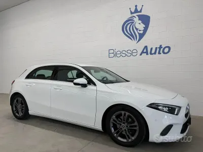 Usata Mercedes A180 Premium 116 CV (85 kW) 2018 Bianco Berlina