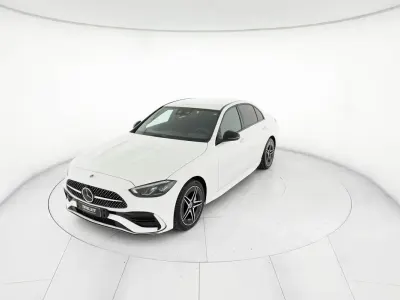 Begagnad Mercedes C220 Advanced 197 HK (144 kW) 2023 Vit Sedan