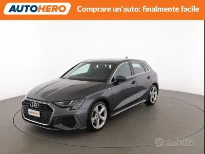 Usata Audi A3 S-Line 150 CV (110 kW) 2021 Grigio Berlina