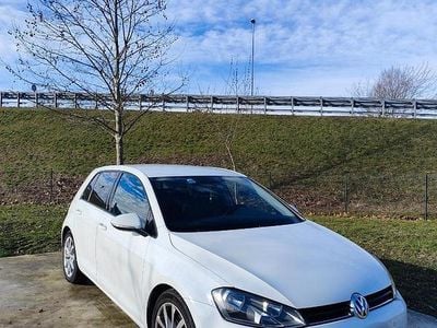 Brugt VW Golf VII Highline 110 HK (80 kW) 2013 Hvid Sedan