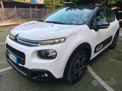 Usata Citroën C3 Shine 75 CV (55 kW) 2017 Nero Berlina
