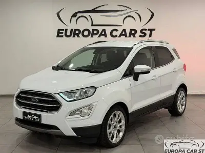 Usata Ford Ecosport Titanium 95 CV (69 kW) 2020 Bianco SUV