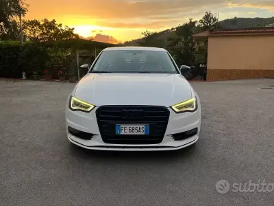 Usata Audi A3 Ambition 110 CV (80 kW) 2016 Bianco Berlina