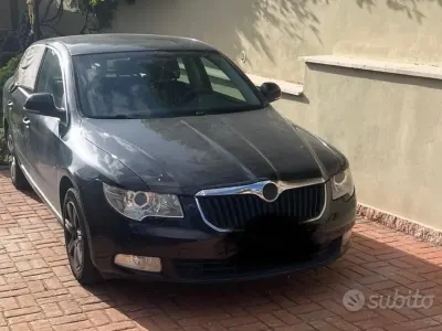 Usata Skoda Superb 125 CV (91 kW) 2009 Nero Berlina