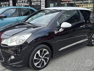 Usata DS Automobiles DS3 So Chic 92 CV (67 kW) 2013 Nero Utilitaria