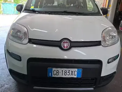 Usata Fiat Panda 4x4 S 84 CV (61 kW) 2020 Bianco Utilitaria