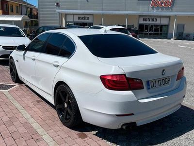 Usata BMW 520 184 CV (135 kW) 2010 Bianco Berlina