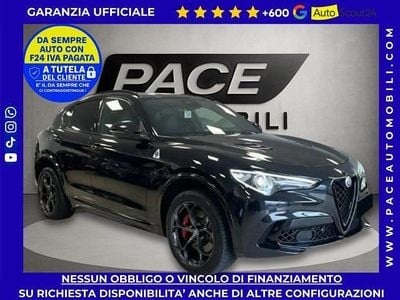 Usata Alfa Romeo Stelvio Quadrifoglio 510 CV (375 kW) 2020 Nero SUV