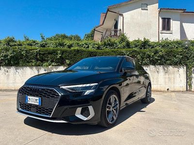 Usata Audi A3 116 CV (85 kW) 2020 Nero Berlina
