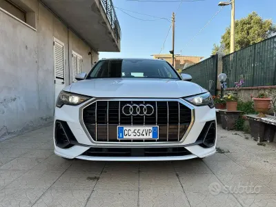 Usata Audi Q3 S-Line 150 CV (110 kW) 2020 Bianco SUV
