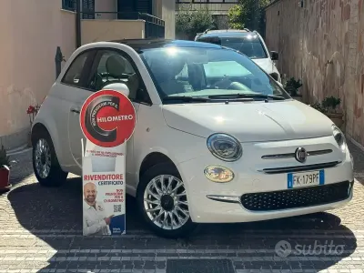 Käytetty Fiat 500 Lounge 69 HP (50 kW) 2017 Valkoinen Viistoperä