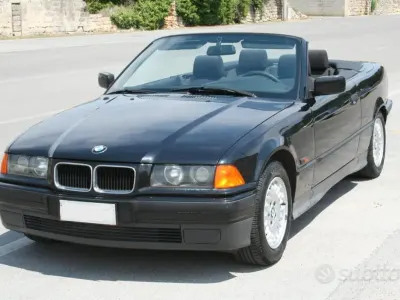 Usata BMW 318 Cabriolet Efficient Dynamics 1994 Nero Cabrio