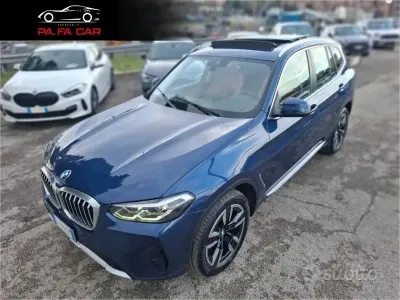 Usata BMW X3 M Sport 190 CV (139 kW) 2022 Blu SUV