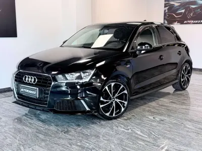 Usata Audi A1 Sportback S-Line 90 CV (66 kW) 2015 Nero Utilitaria