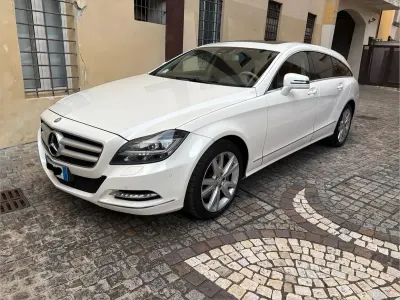Usata Mercedes CLS350 272 CV (200 kW) 2014 Bianco Station wagon