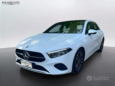 Usata Mercedes A180 Advanced 116 CV (85 kW) 2023 Bianco Berlina