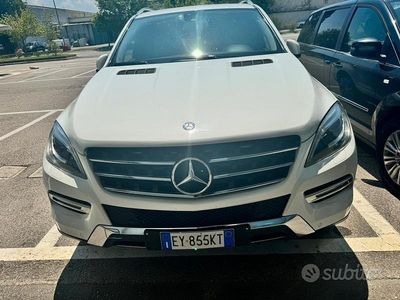 Usata Mercedes ML250 204 CV (150 kW) 2015 Bianco SUV
