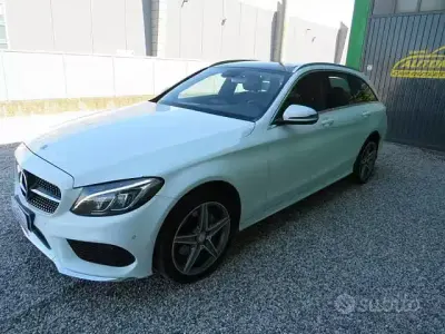 Gebraucht Mercedes C220 AMG 170 PS (125 kW) 2016 Weiß Kombi