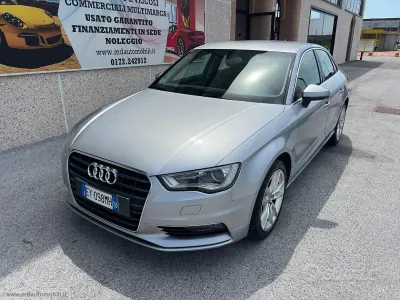 Usata Audi A3 Ambition 110 CV (80 kW) 2015 Argento Berlina