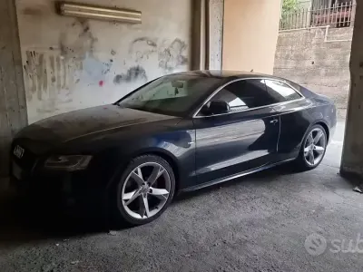 Usata Audi A5 239 CV (175 kW) 2008 Blu Coupé