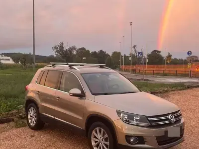 Usata VW Tiguan 140 CV (102 kW) 2012 Marrone SUV