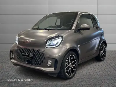 Usata Smart ForTwo Coupé Prime 41 kW (56 CV) 2021 Grigio scuro Utilitaria