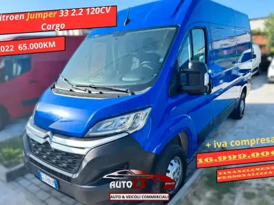 Usata Citroën Jumper 120 CV (88 kW) 2022 Blu Monovolume