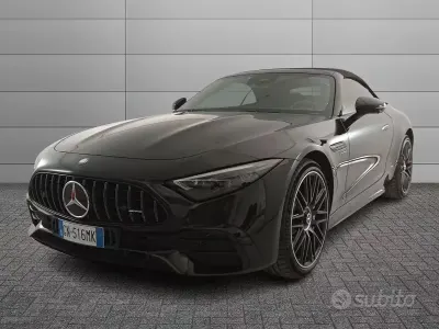 Usata Mercedes SL43 AMG Premium Plus 381 CV (280 kW) 2023 Nero Cabrio