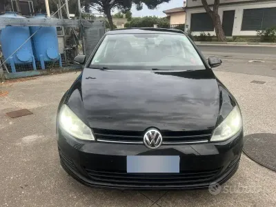 Usata VW Golf VII 125 CV (91 kW) 2014 Nero Berlina